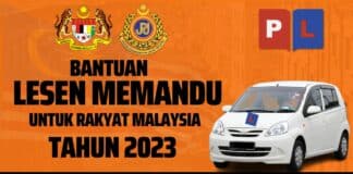 Bantuan Lesen Memandu Untuk Rakyat Malaysia Tahun 2023 Bantuan Lesen Memandu 2023.