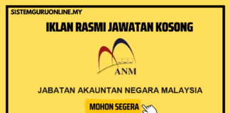 Jawatan Kosong di Jabatan Akauntan Malaysia Effective Disember 2022 dan Minima SPM Layak Memohon Terkini : Jawatan Kosong Di Jabatan Akauntan Negara Malaysia Disember 2022 | Minima SPM Layak Memohon!