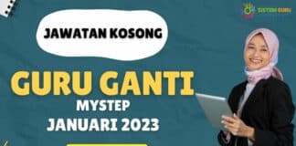Official Jawatan Kosong Guru Ganti Bulan Januari Tahun 2023 Jawatan Kosong Guru Ganti Bulan Januari Tahun 2023