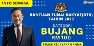 Bantuan Tunai Rakyat Kategori Bujang 2023 Bantuan Tunai Rakyat Kategori Bujang 2023