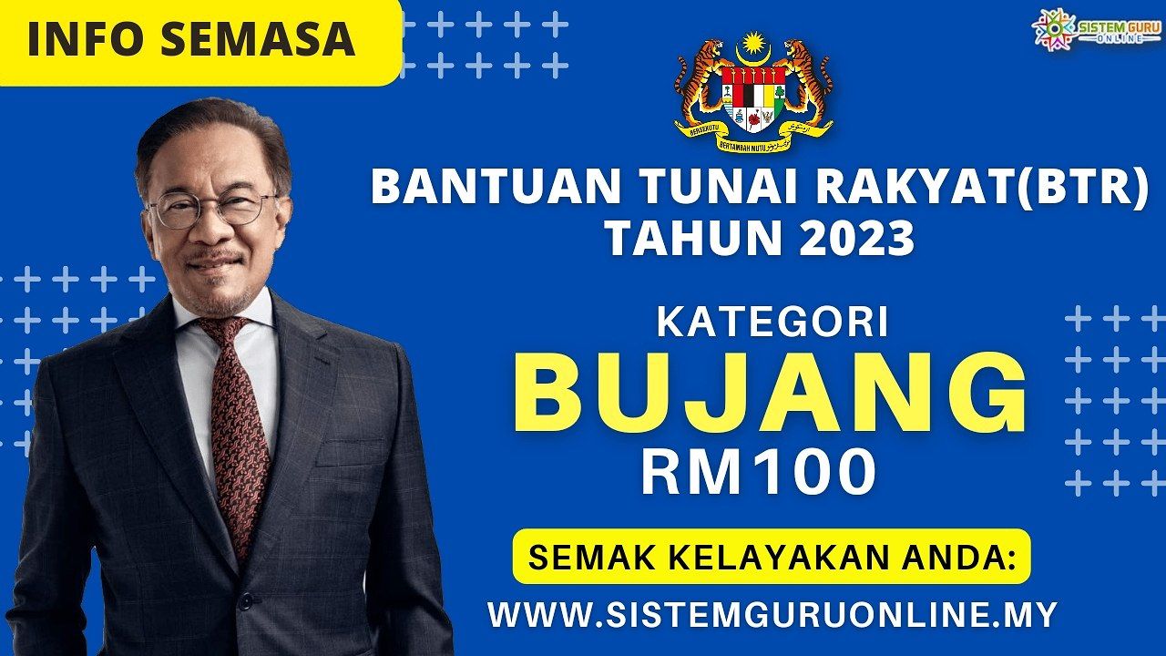 Bantuan Tunai Rakyat Kategori Bujang 2023