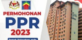 Permohonan Rumah PPR Tahun 2023