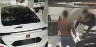 Kes Pergaduhan di Tempat Parking