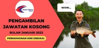 Jawatan Kosong Di Jabatan Perikanan Malaysia 2023