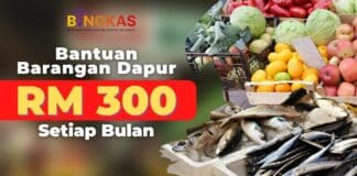 Bantuan Barangan Dapur RM300 Sebulan
