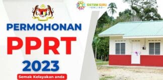 Permohonan Rumah PPRT Tahun 2023 Rujuk Cara Permohonan
