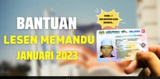 Bantuan Lesen Memandu Tahun 2023 Semak Kelayakan Anda