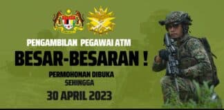 Permohonan Pegawai ATM 2023