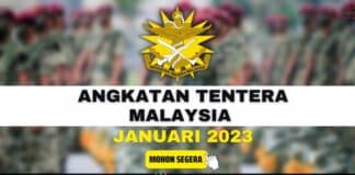 Official Jawatan Kosong Tentera Malaysia ATM Januari 2023 Jawatan Kosong Tentera Malaysia ATM Januari 2023