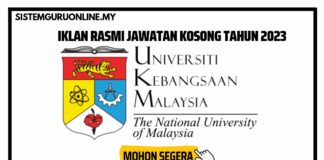 Jawatan Kosong di Universiti Kebangsaan Malaysia Tahun 2023 Jawatan Kosong Di Universiti Kebangsaan Malaysia Tahun 2023