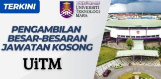 Official Kerjaya Di UiTM Bulan Februari 2023| Wow Mohon Segera!