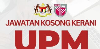 Jawatan Kosong Kerani UPM Effective Mac 2023 JK Kerani UKM