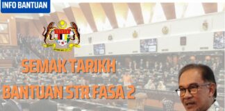 Tarikh STR Fasa 2 Bagi Bantuan Kerajaan 2023