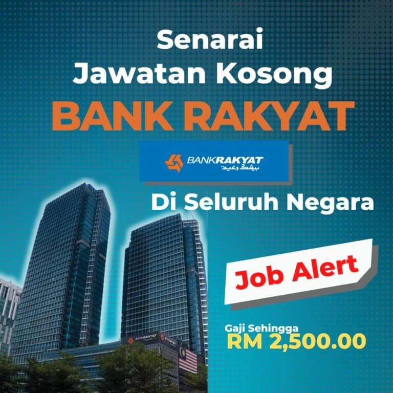 Jawatan Kosong Bank Kerjasama Rakyat Malaysia Berhad Bagi Februari 2023