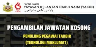 Tawaran Jawatan Kosong YAKIN Februari 2023 Gaji Sehingga RM5,672 Jawatan Kosong YAKIN Februari