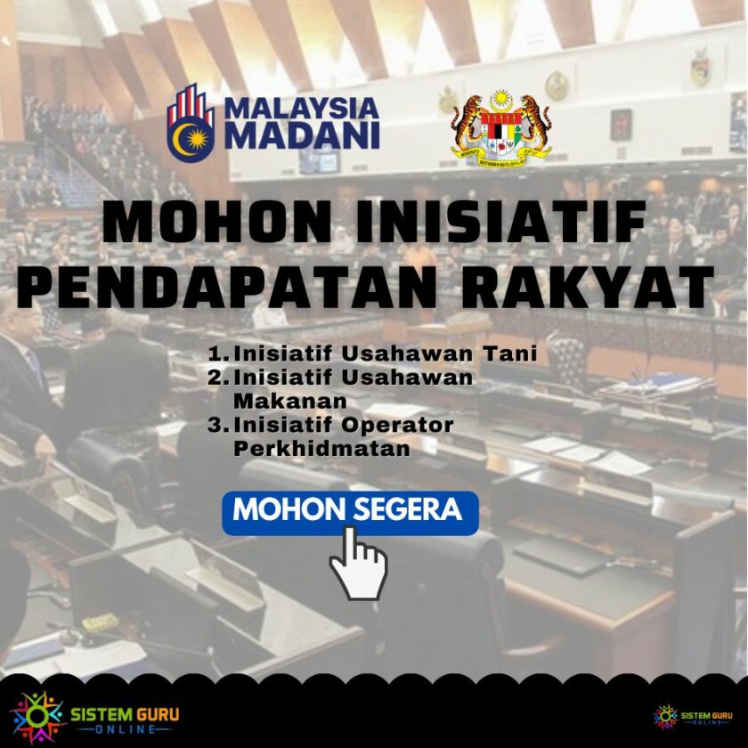 Mohon Inisiatif Pendapatan Rakyat(IPR) Bagi Bantuan 2023 | Amazing