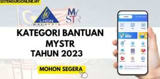 Kategori Bantuan MySTR Bagi RM3,100 Untuk Isi Rumah
