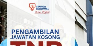 Kekosongan jawatan TNB sesi Mac 2023
