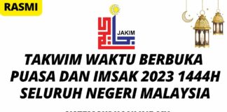 Official Takwim Waktu Berbuka Puasa Dan Imsak 2023 1444H Seluruh Negeri Malaysia Takwim Waktu Berbuka Puasa Dan Imsak 2023 1444H Seluruh Negeri Malaysia