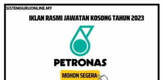Jawatan Kosong Petroliam Nasional Berhad(PETRONAS) 2023 Jawatan Kosong Petroliam Nasional Berhad(PETRONAS) 2023
