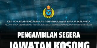 Kerjaya Dan Pengambilan Tentera Udara Diraja Malaysia (TUDM) April 2023 Kerjaya Dan Pengambilan Tentera Udara Diraja Malaysia