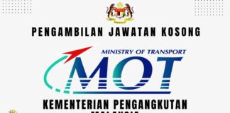 Jawatan Kosong Kementerian Pengankutan Malaysia Bulan Mac 2023