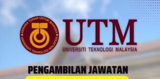 Iklan Jawatan Kosong UTM Universiti Teknologi Malaysia Bulan 3 Jawatan Kosong UTM