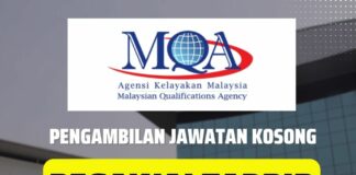 Jawatan Kosong Agensi Kelayakan Malaysia (MQA)