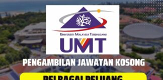 Jawatan Kosong Universiti Malaysia Terengganu