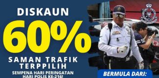 DISKAUN SAMAN KESALAHAN TRAFIK PDRM 2023 DISKAUN SAMAN KESALAHAN TRAFIK PDRM 2023