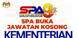 SPA buka pengambilan jawatan kosong di Kementerian 2023