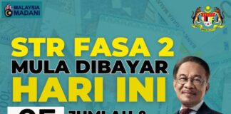 STR Fasa 2 mula dibayar hari ini : Berikut jumlah bayaran, senarai penerima & kaedah pembayarannya