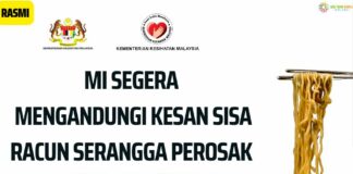 Hati-hati! Gas Kimia Pembunuh Serangga Dalam Mi Segera Di Malaysia 2023?