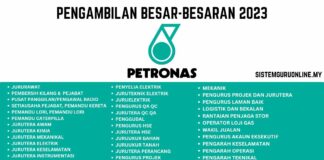 Official Pengambilan Besar-Besaran Di PETRONAS Tahun 2023 Pengambilan Besar-Besaran PETRONAS tahun 2023