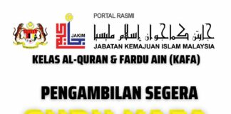 Permohonan Jawatan Guru Kafa Kini Dibuka Tahun 2023 Jawatan Guru Kafa