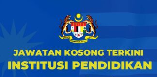 Kekosongan Jawatan Terkini di Institut Pendidikan Guru (IPG) Effective April 2023