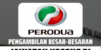 Jawatan Kosong Perodua
