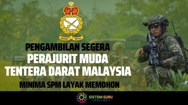 Pengambilan Perajurit Muda Tentera Darat Malaysia (TDM) 2023