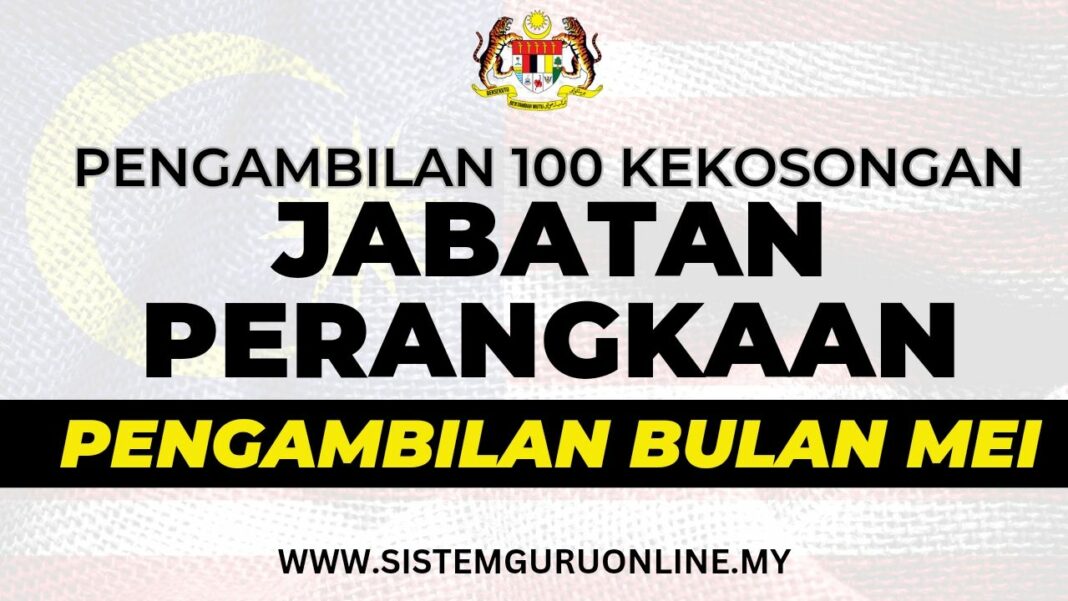 Pengambilan 100 Kekosongan Jawatan Di Jabatan Perangkaan Malaysia