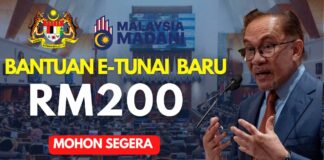 Bantuan E-Tunai Baru Sebanyak RM200 Untuk Rakyat Malaysia Bantuan E-Tunai Baru Sebanyak RM200 Untuk Rakyat Malaysia