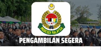 Pengambilan Segera Jawatan Kosong di Jabatan Imigresen Malaysia 2023 Jabatan Imigresen Malaysia