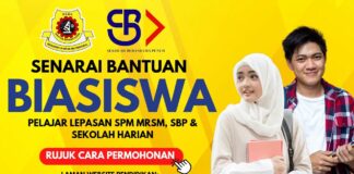 Senarai Lengkap Bantuan Biasiswa Pelajar Lepasan SPM MRSM, SBP & Sekolah Harian