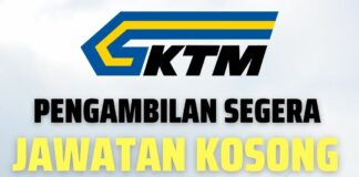 Pengambilan Segera Jawatan Kosong KTMB Tahun 2023, Mohon Sekarang Jawatan Kosong KTMB