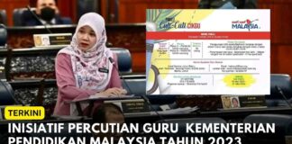 Inisiatif Percutian Guru KPM Tahun 2023