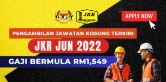 Pengambilan Terbaru Jawatan Kosong JKR Bagi Jun 2023