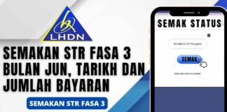 SEMAKAN STR FASA 3 BULAN JUN: TARIKH DAN JUMLAH BAYARAN SEMAKAN STR FASA 3 BULAN JUN, TARIKH DAN JUMLAH BAYARAN