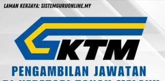 Pengambilan Jawatan Keretapi Tanah Melayu Berhad