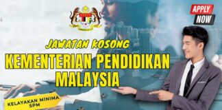 Jawatan Kosong Terkini di Kementerian Pendidikan untuk Lepasan SPM