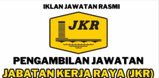 Pengambilan Jawatan Di Jabatan Kerja Raya (JKR) Tahun 2023