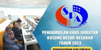 Pengambilan Besar-besaran Jawatan Kosong SPA Tahun 2023 Jawatan Kosong SPA